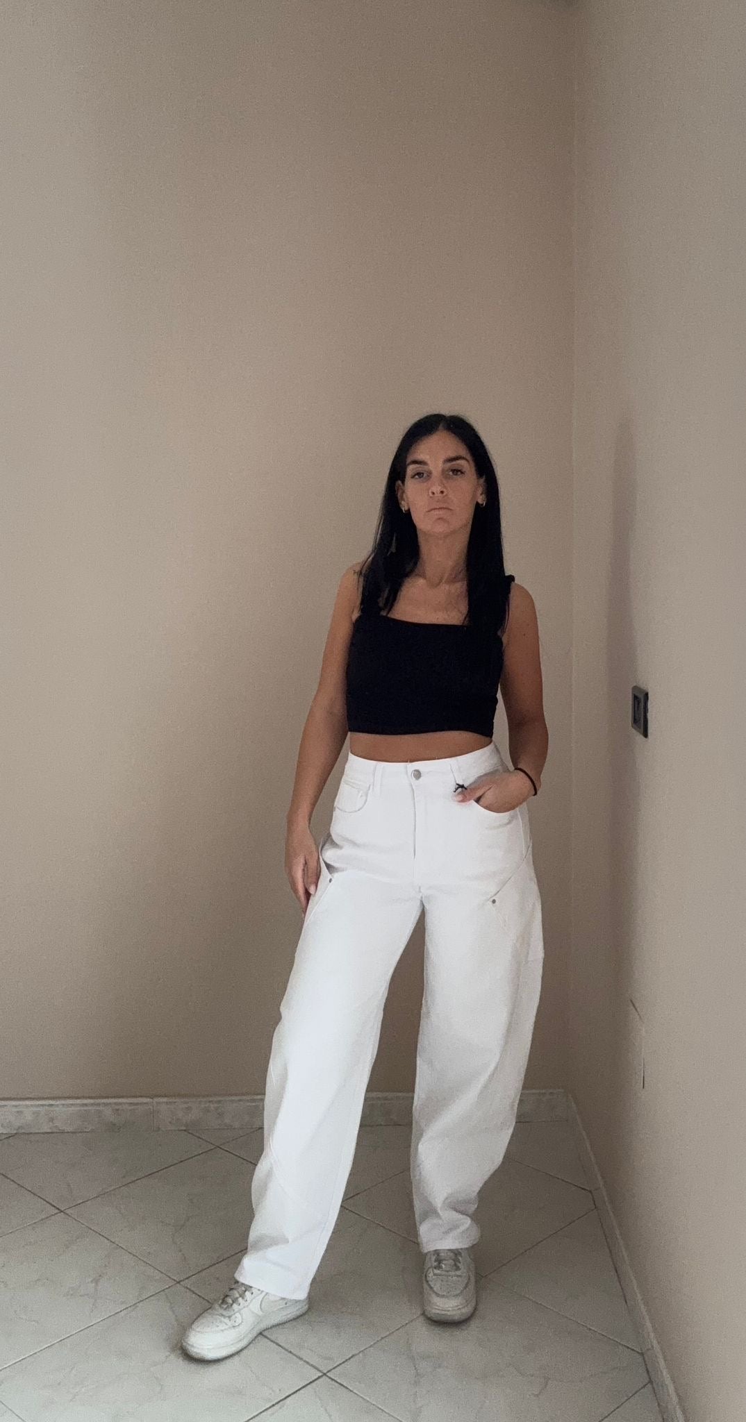 Pantaloni White