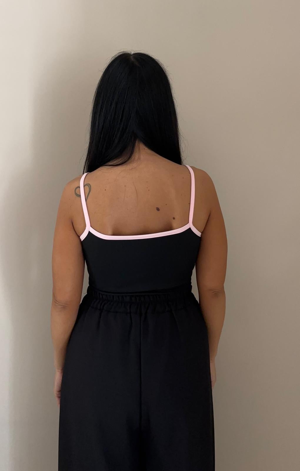 Body con spalline sottili