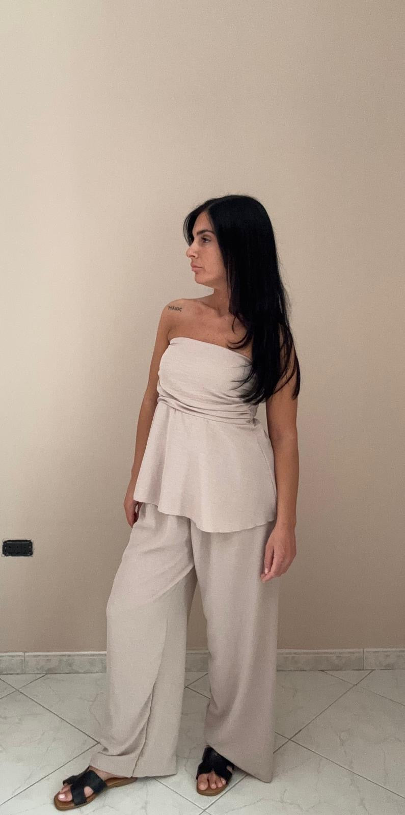 Coordinato Peplum