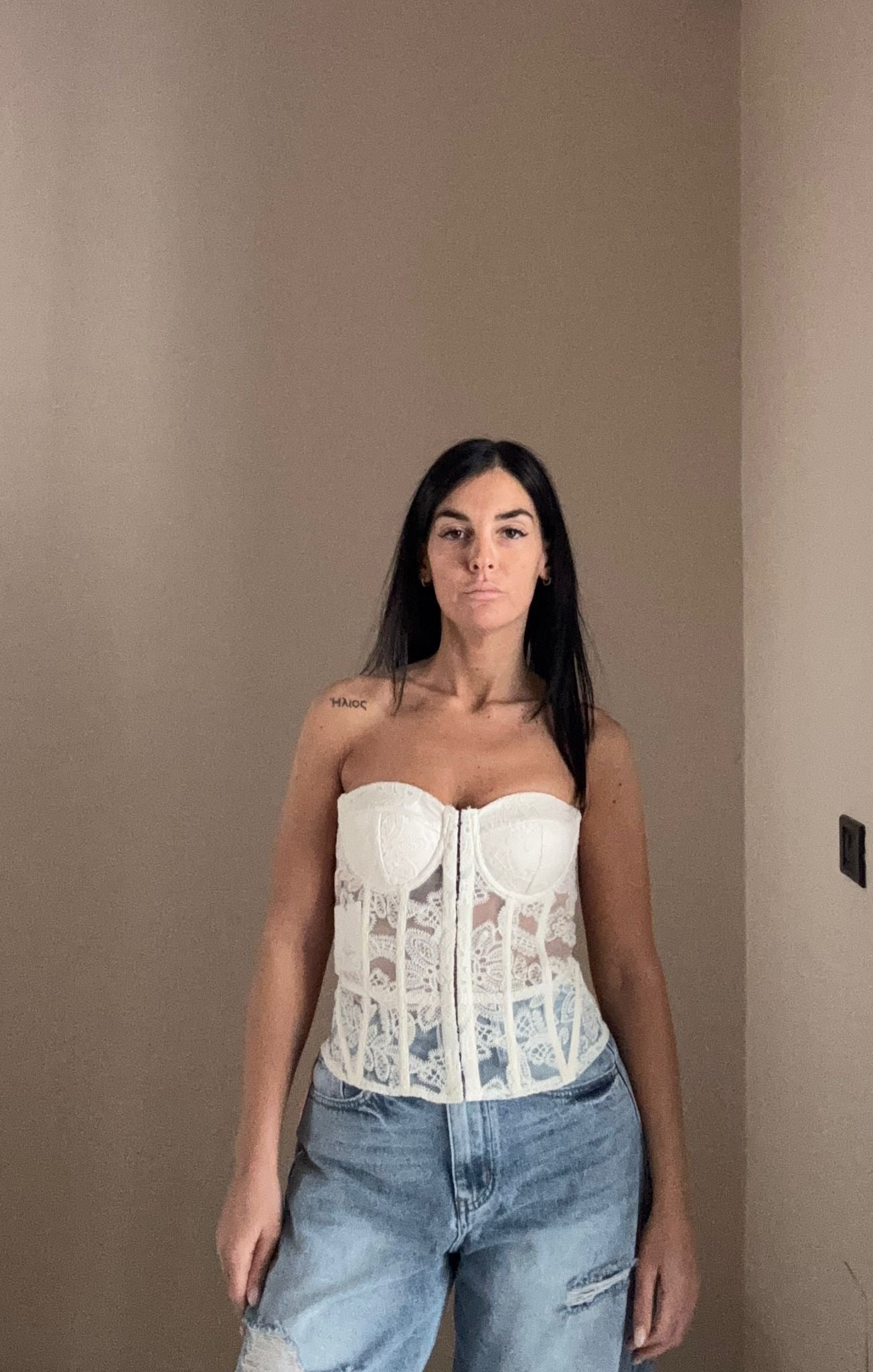 Corsetto in pizzo