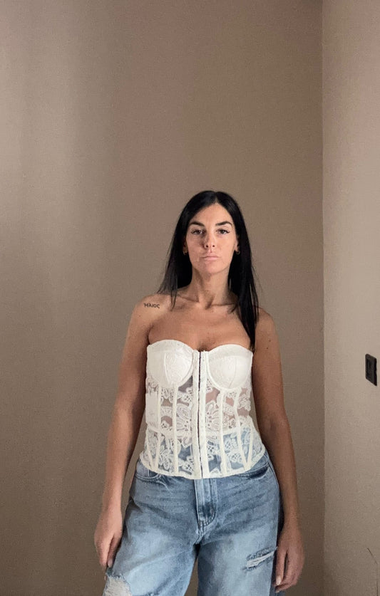 Corsetto in pizzo