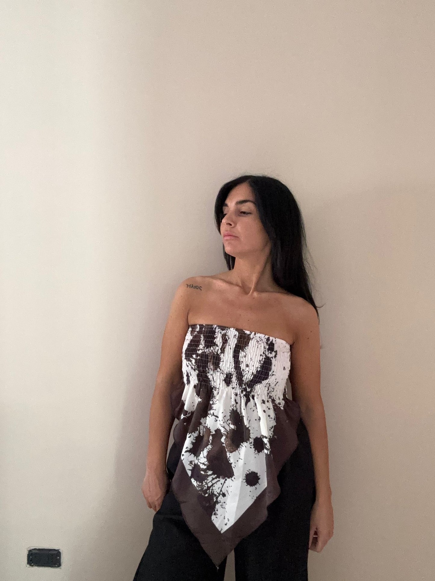 Top Fantasia senza spalline