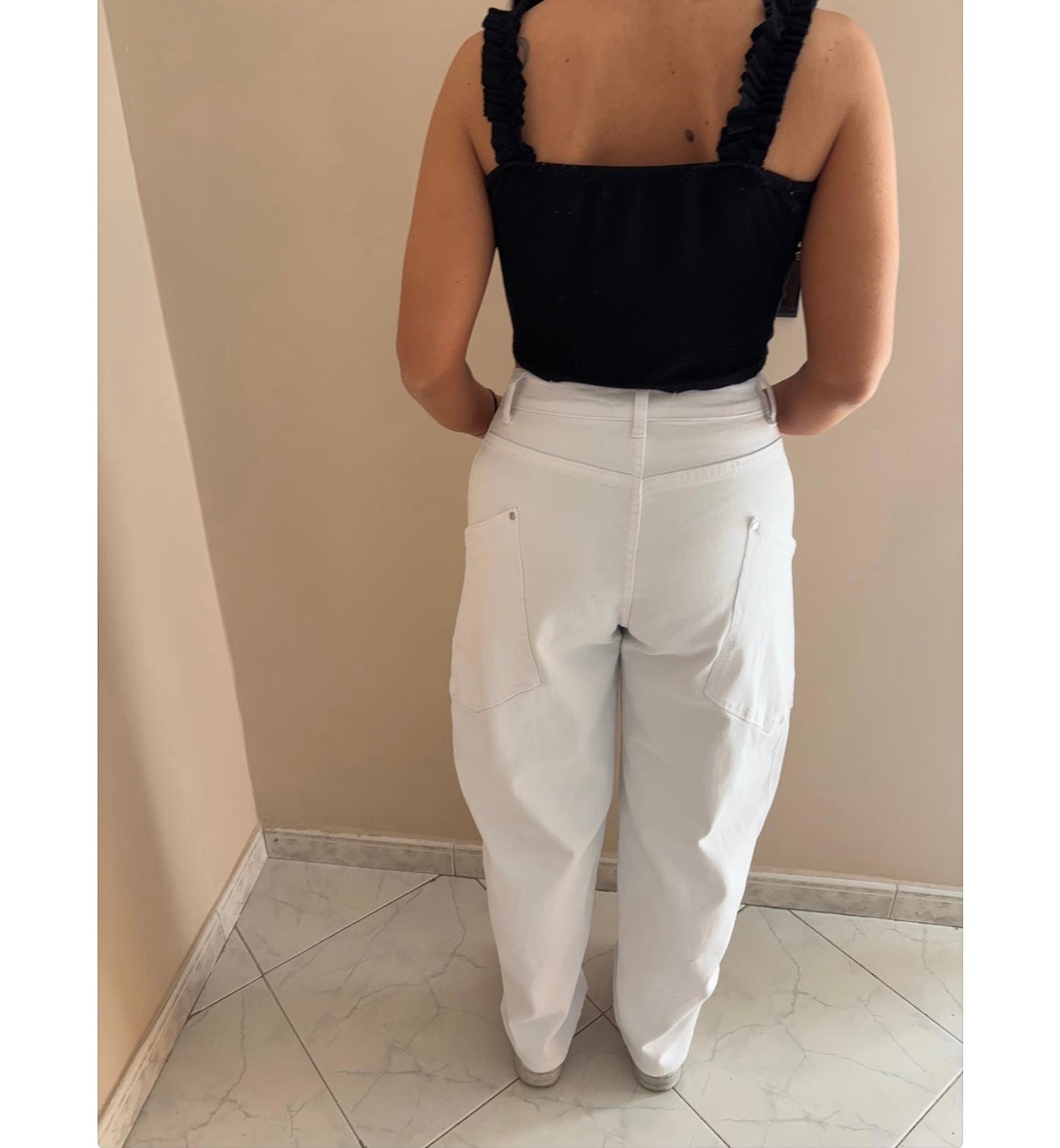 Pantaloni White