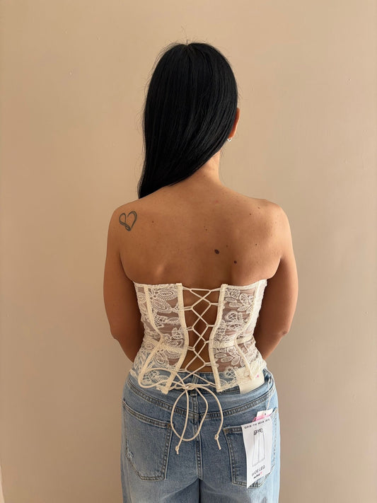 Corsetto in pizzo