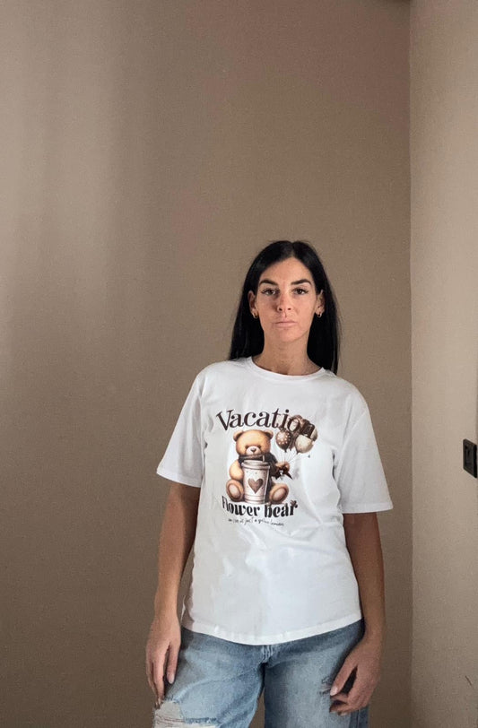 T-shirt con Orsetto