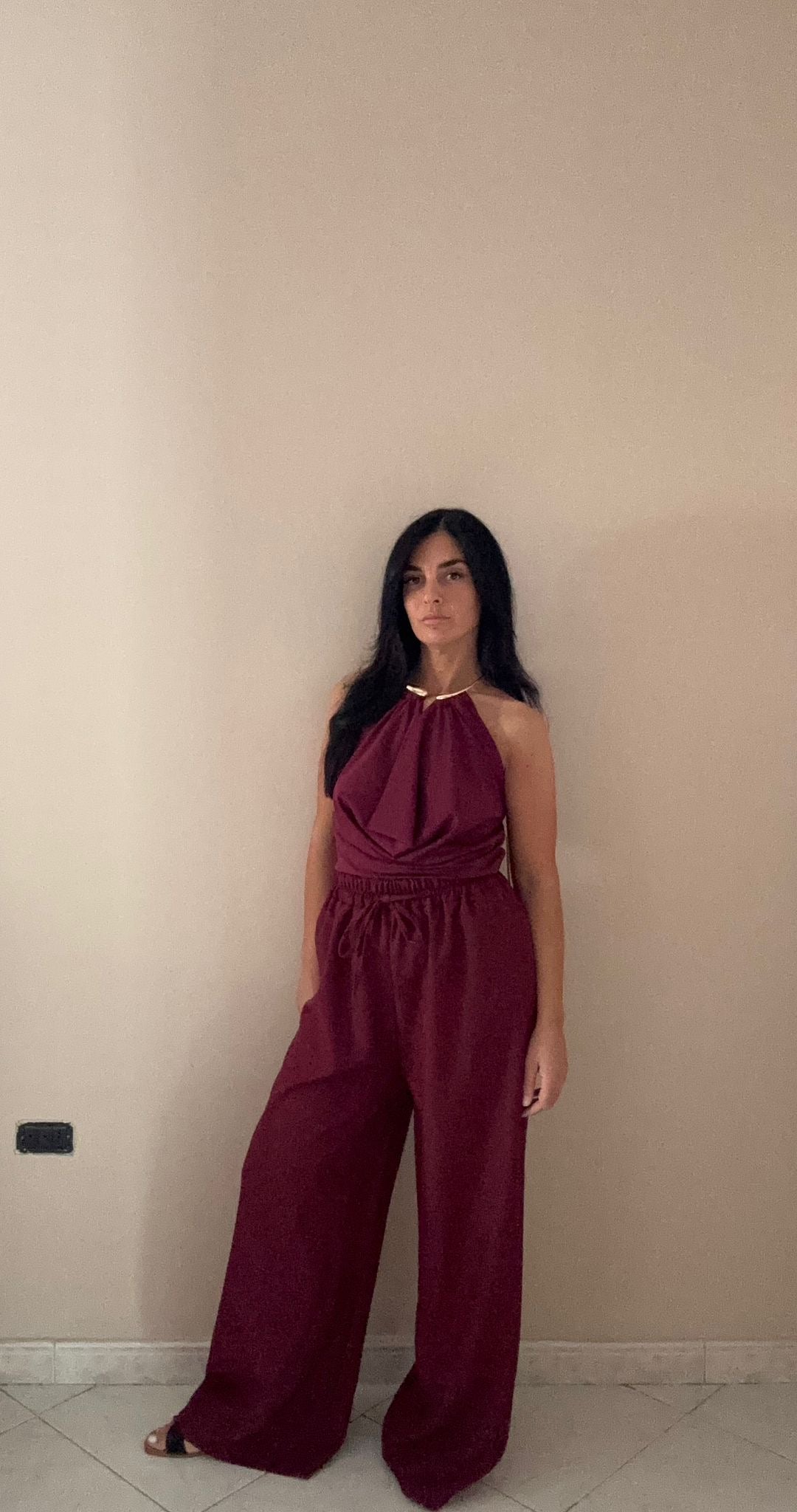 Pantalone con coulisse