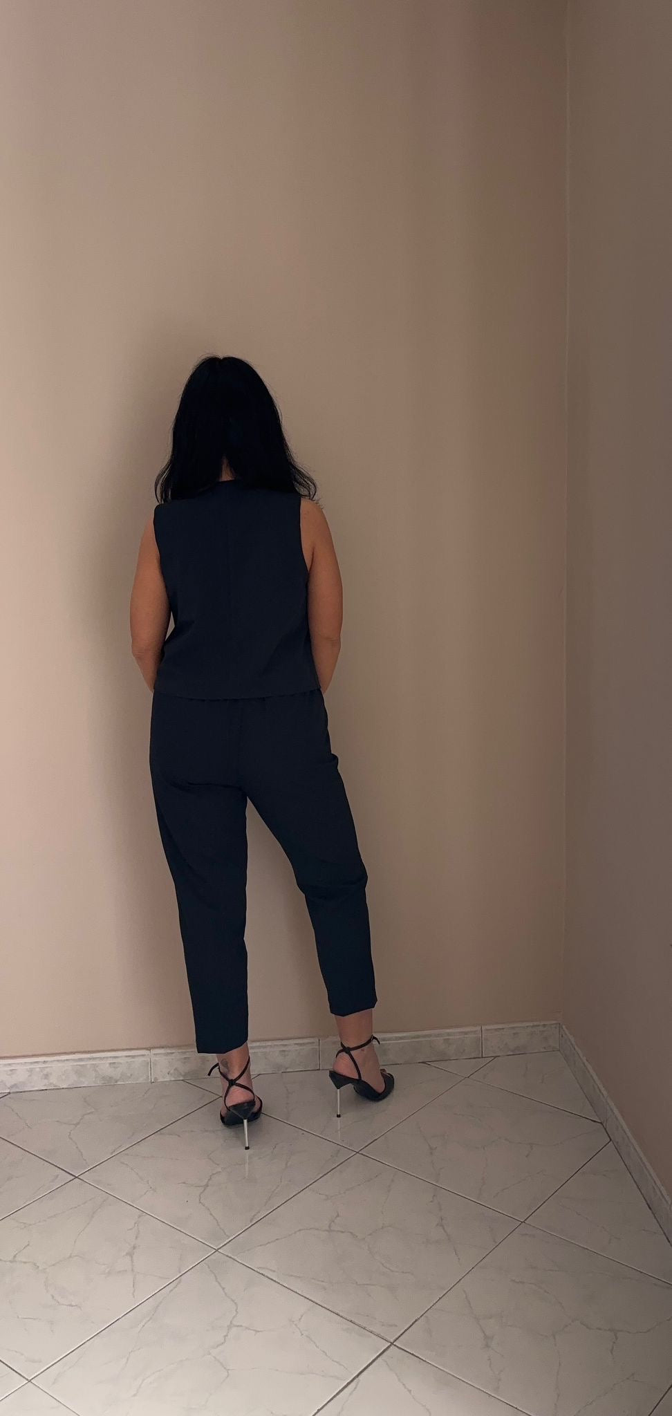 Tailleur Gilet Blu