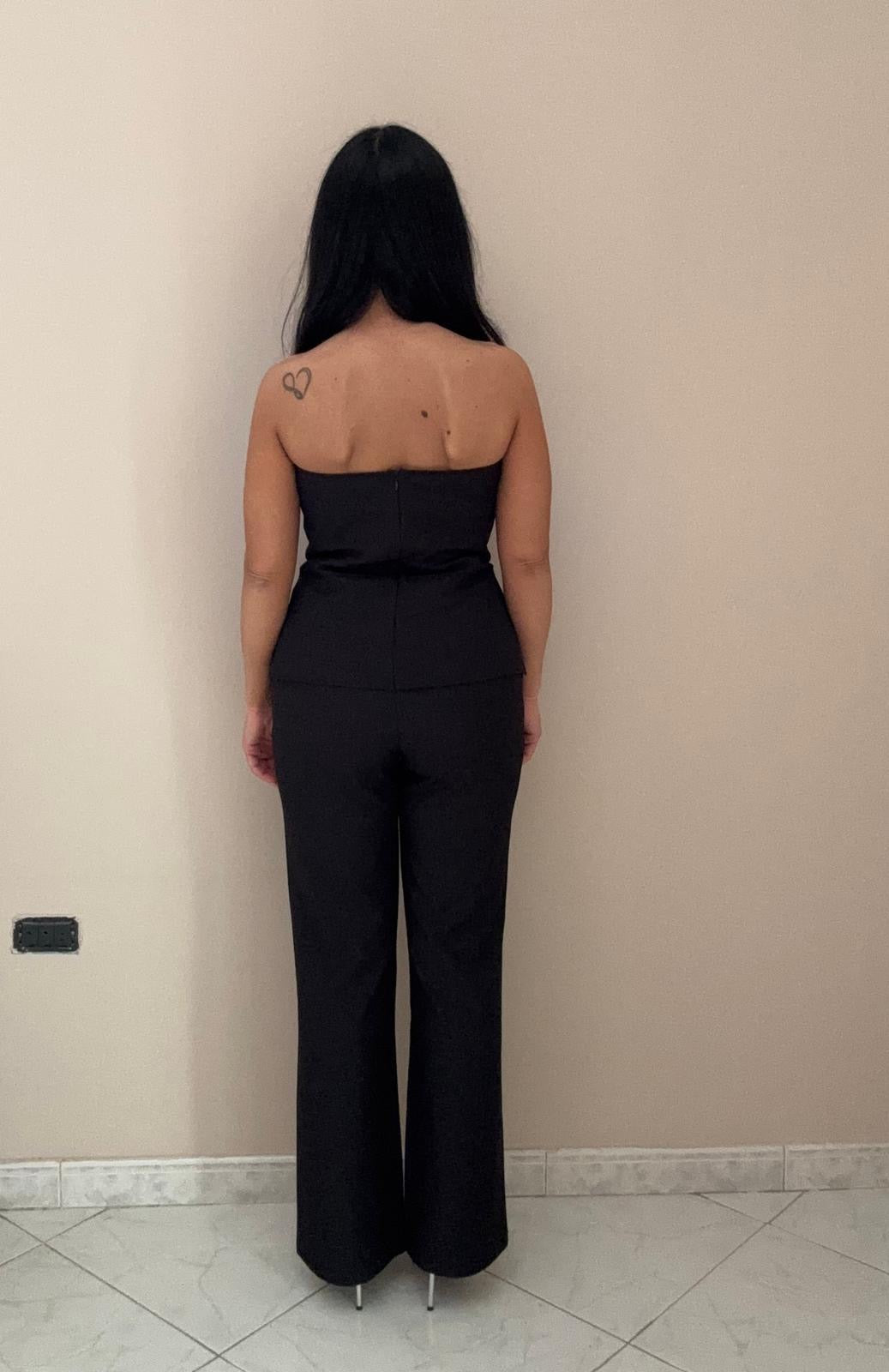Tuta intera bustier